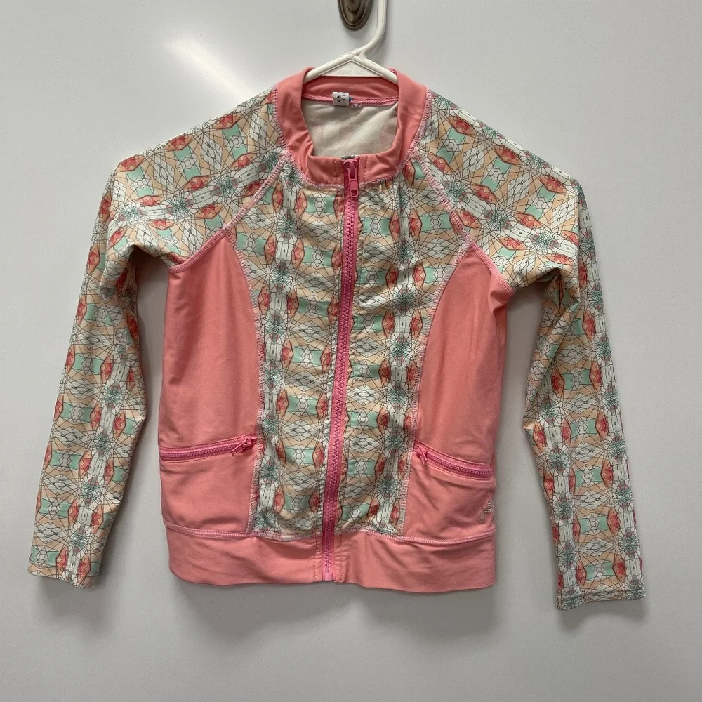 Cabana Life Rashguard‎ swim top or jacket Sz 7/8